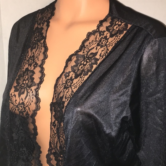 Vintage Silky UnderCover Wear Cover up Bath Robe L - Picture 5 of 8